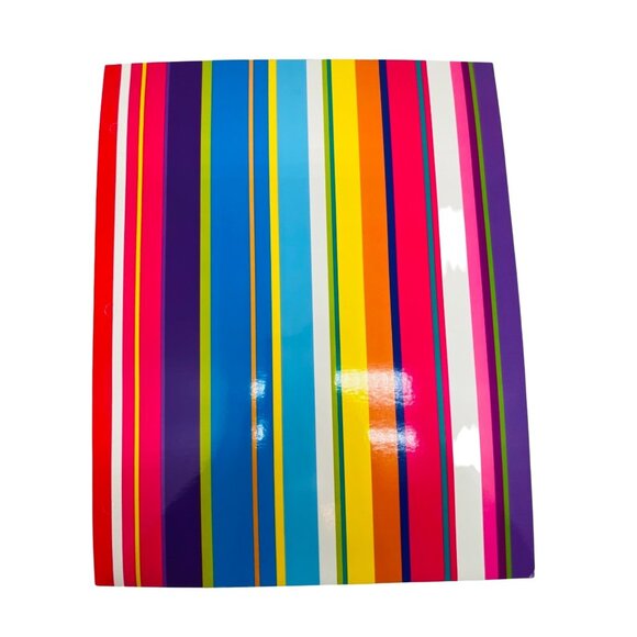 Lisa Frank Queen of Color NOS 2 pocket School Folders Portfolio - Picture 9 of 15